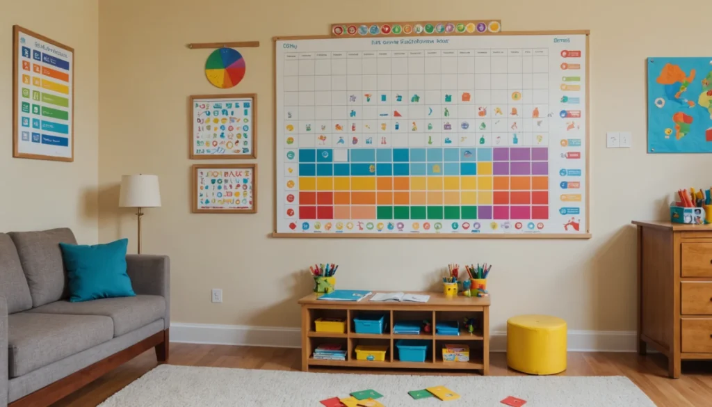 Un tableau de comportement Montessori: transformez vos routines familiales